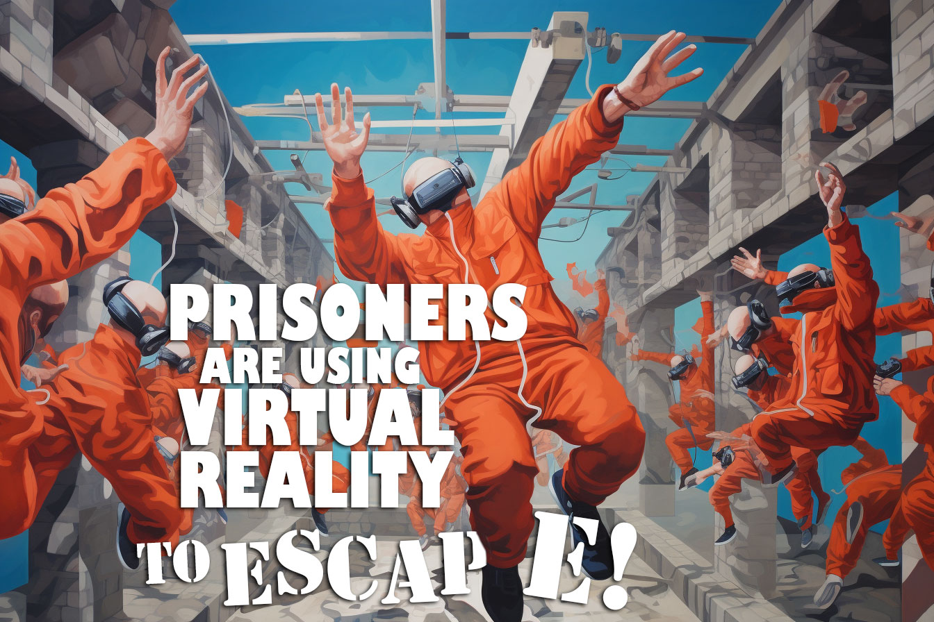Prisoners are using Virtual Reality-to-‘Escape’ Prisons - Looking Glass XR