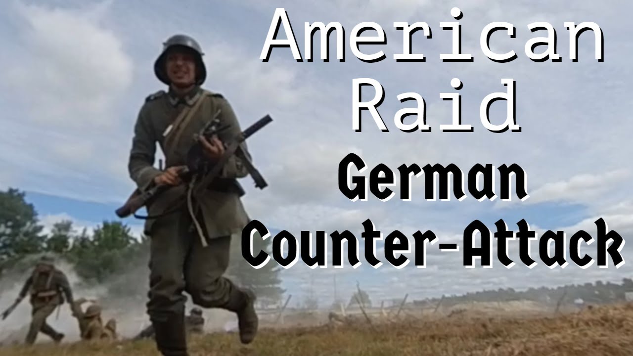 WW1 American Trench Raid and German Counter-Attack in 360°