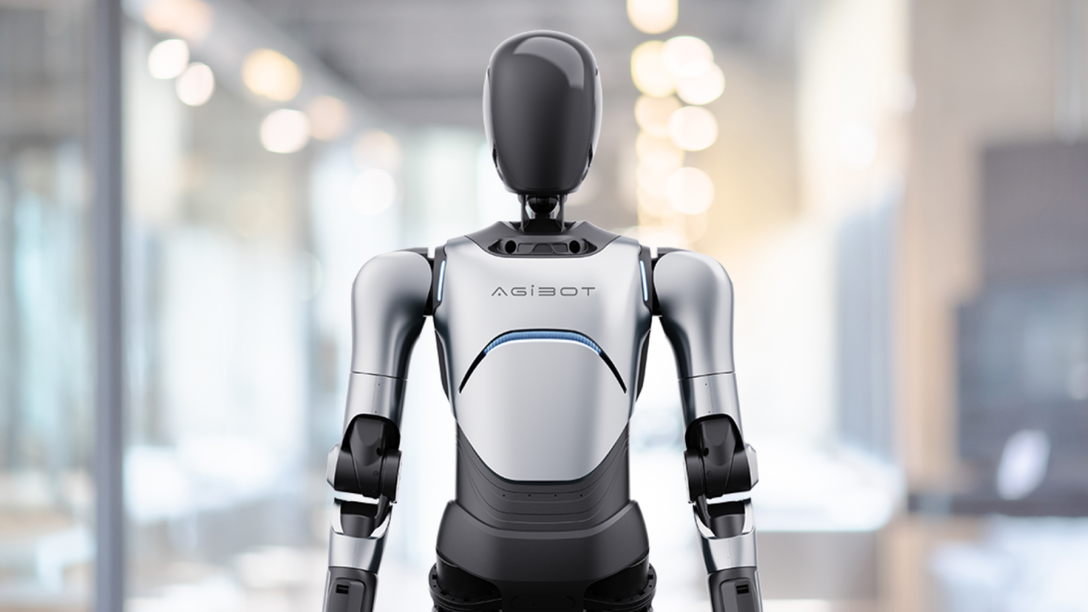 Agibot Lingxi X1 humanoid robot - Looking Glass XR