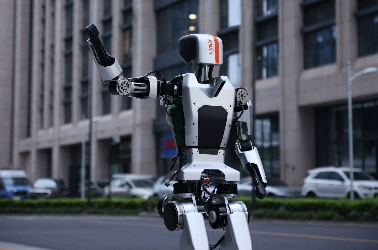 Agibot Lingxi X1 humanoid robot - Looking Glass XR