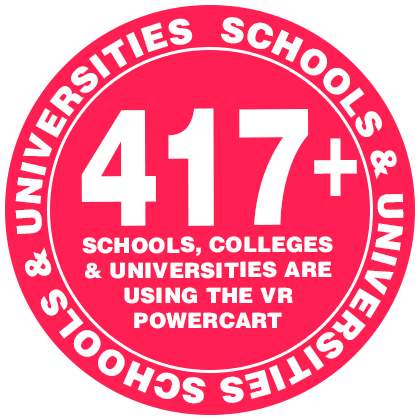 Featured in Over 417 Schools - VR Storage Solutions - The VR PowerCart